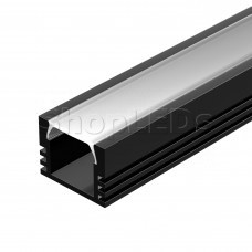 Алюминиевый Профиль PDS-S-2000 ANOD Black RAL9005, SL020895