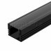 Алюминиевый Профиль PDS-S-2000 ANOD Black RAL9005, SL020895