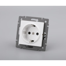 Механизм электрической розетки SCT-MEU1-PL-WH-V (250V, 16A) (Arlight, -)