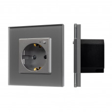 Розетка электрическая с Zigbee управлением SCT-OMALI-EUZB1-PL-GR (240V, 16A, Zigbee) (Arlight, -)