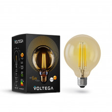 Лампа Voltega Loft LED SLVG10-G95GE27warm6W