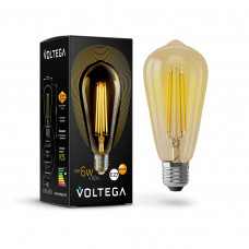 Лампа Voltega Loft LED SLVG10-ST64Gwarm6W