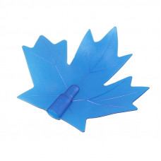 Колпачок "кленовый лист" (для дюраплей) синий